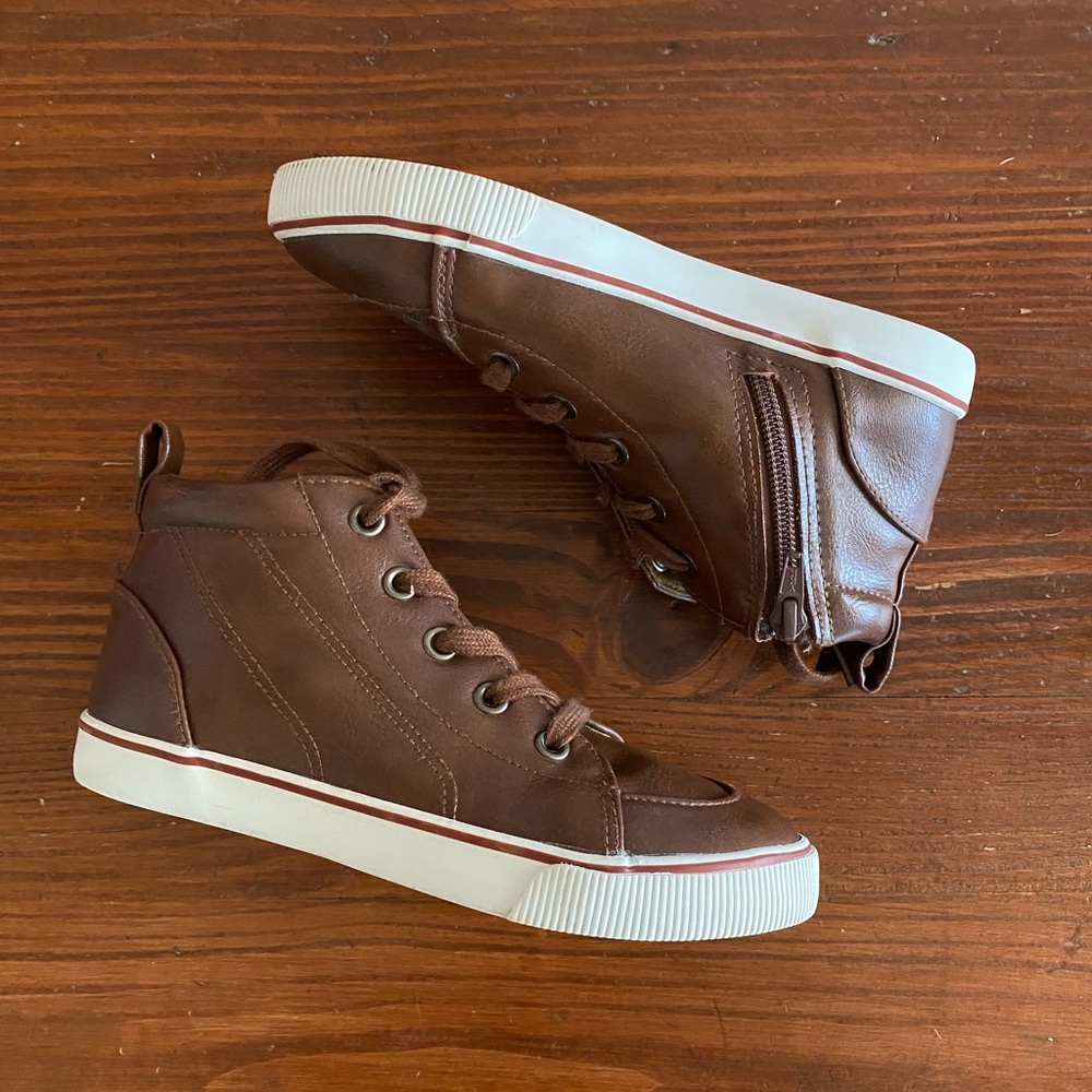 Cat and Jack brown high tops